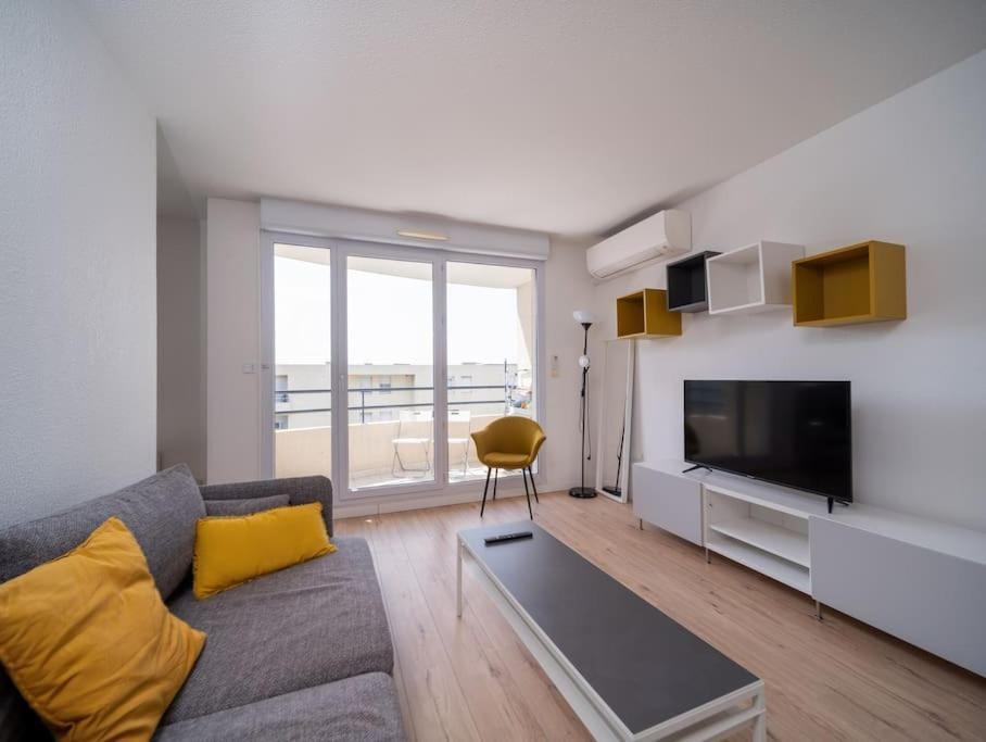 Appartement Tout Equipe Climatise Terrasse Hopital De La Timone Marseille Eksteriør bilde
